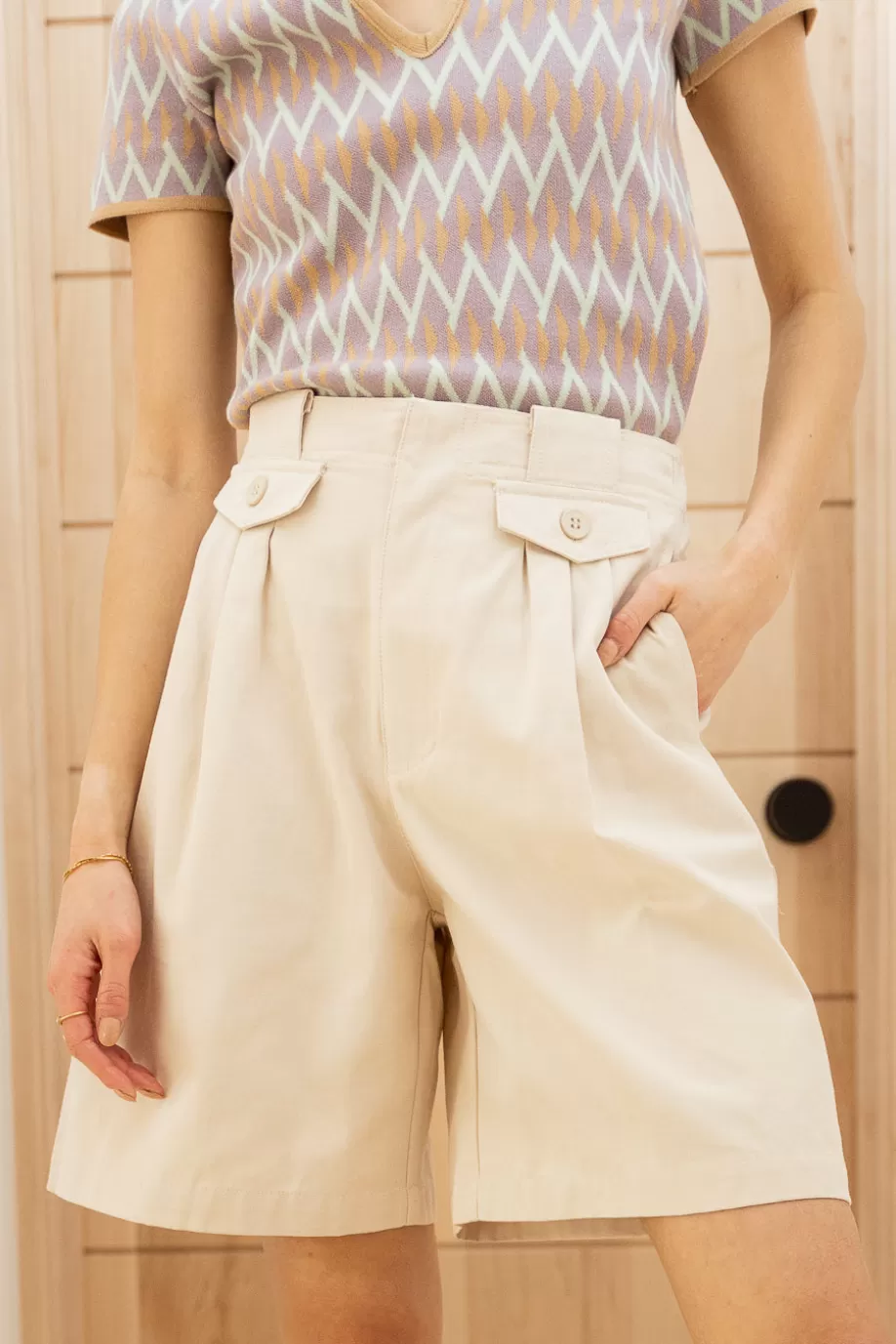 Flash Sale Amelia Bermuda Shorts in - FINAL SALE SHORTS