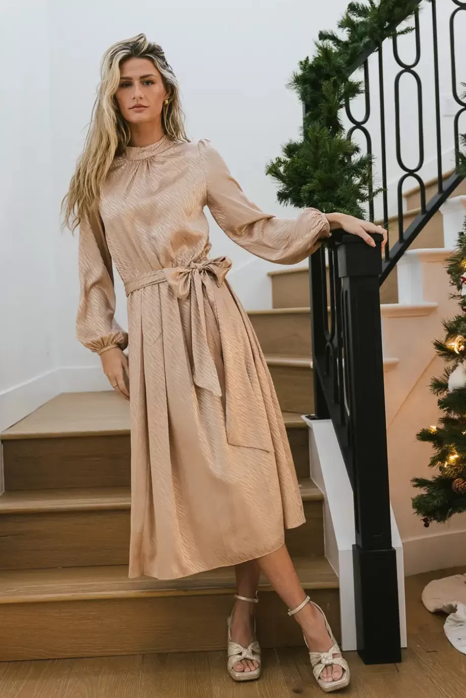 Outlet Ariana Zebra Midi Dress in MIDI DRESSES | DRESSES