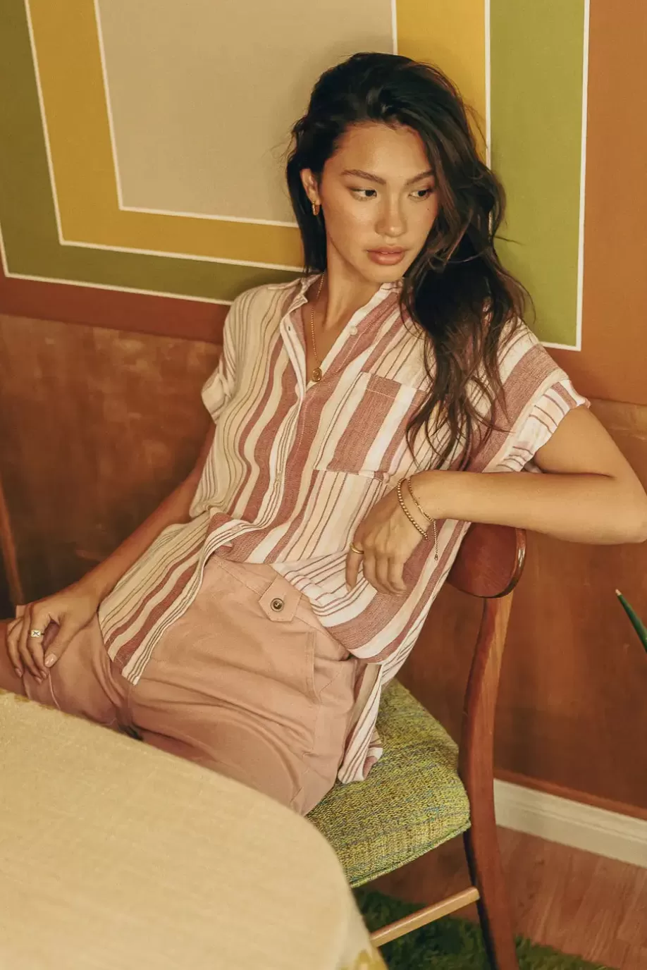 Store Audrey Button Up - FINAL SALE BUTTON DOWN