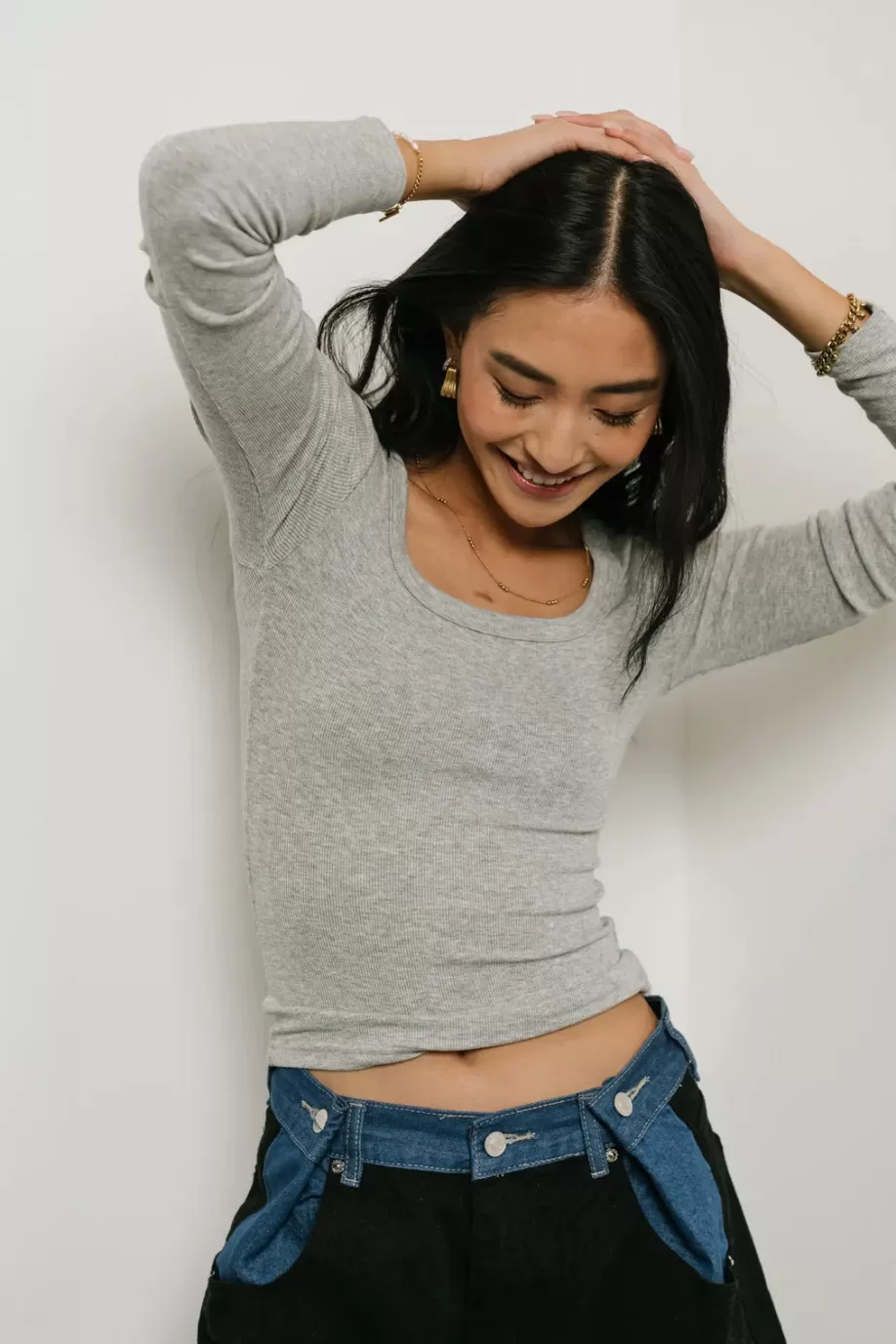 Hot Audrey Ribbed Top in TEES & TANKS | TEES & TANKS