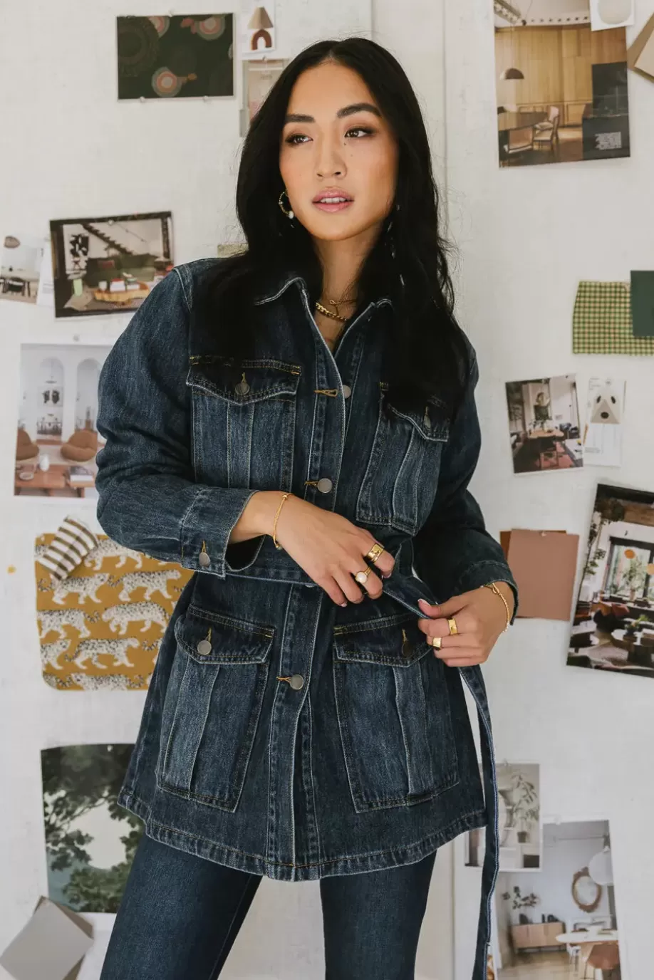 Online Baker Cargo Denim Jacket JACKETS & BLAZERS | JACKETS & BLAZERS