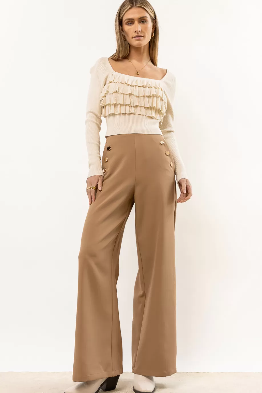 Hot Blake Wide Leg Pants in - FINAL SALE PANTS