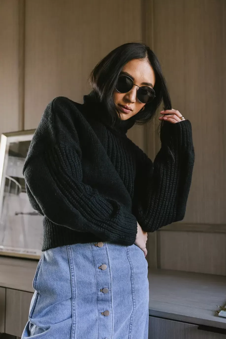 Clearance Catherine Turtleneck Sweater in SWEATERS | SWEATERS