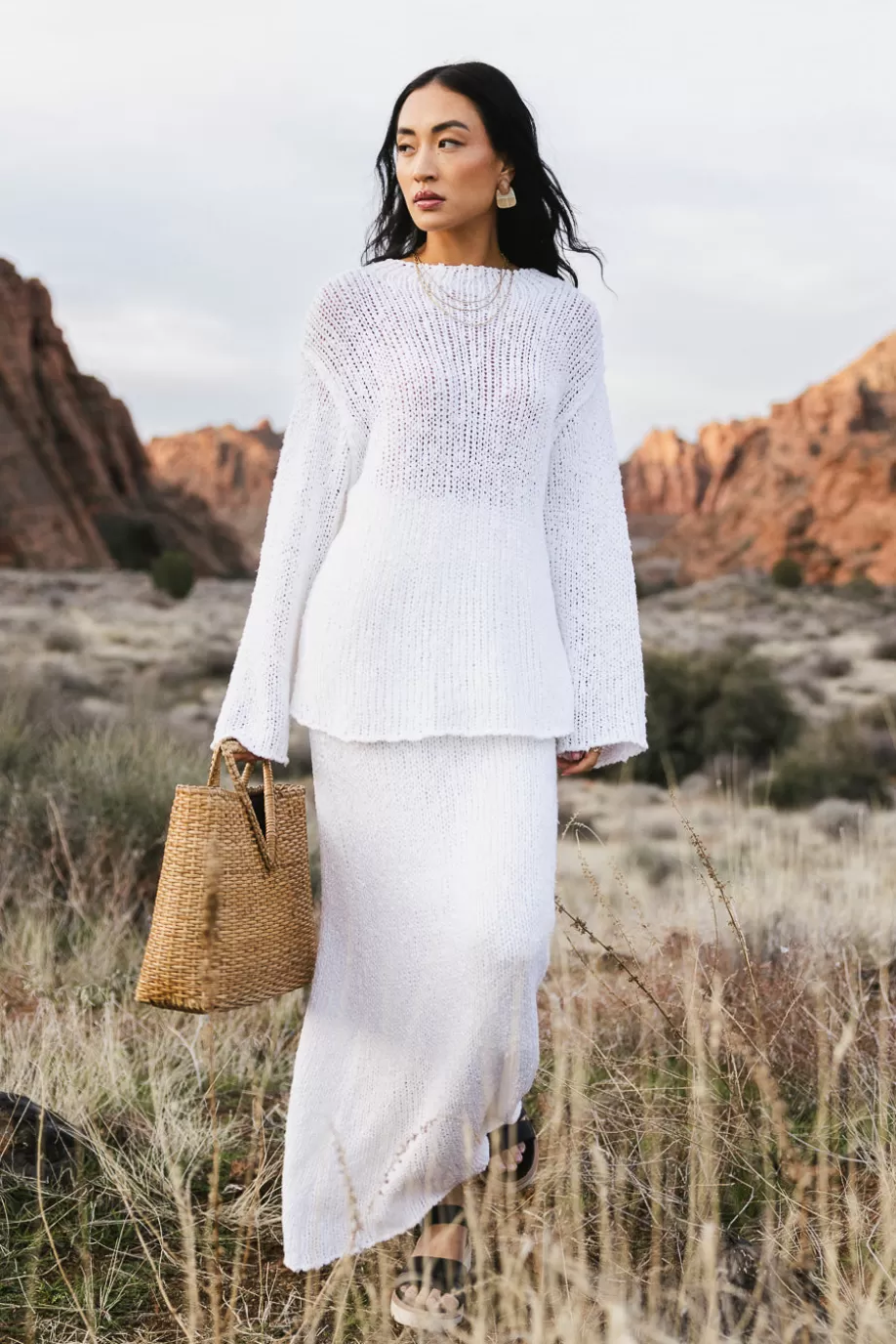 Online Charlotte Knit Sweater in SWEATERS | SWEATERS