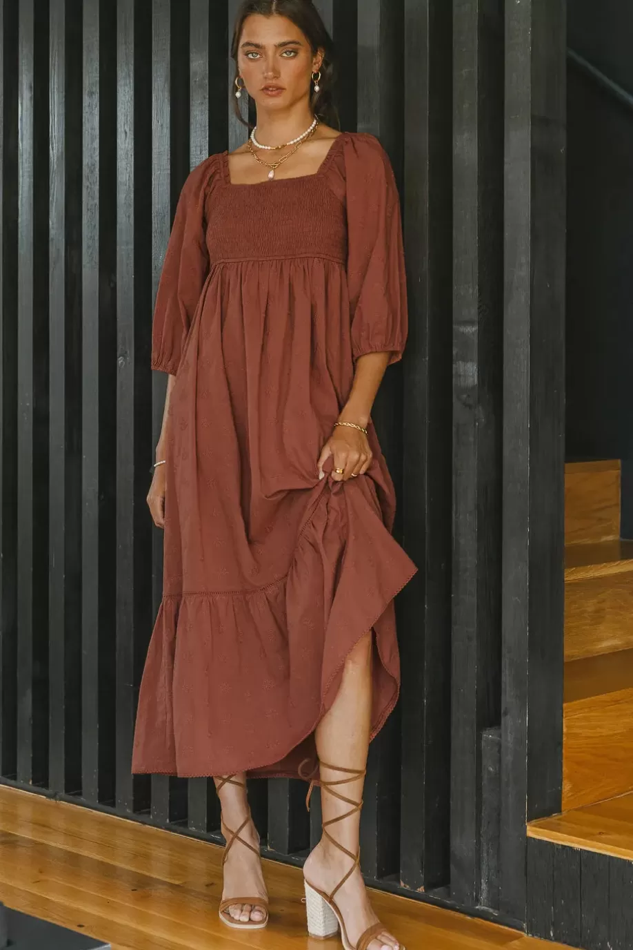 Shop Danica Embroidered Dress - FINAL SALE DRESSES