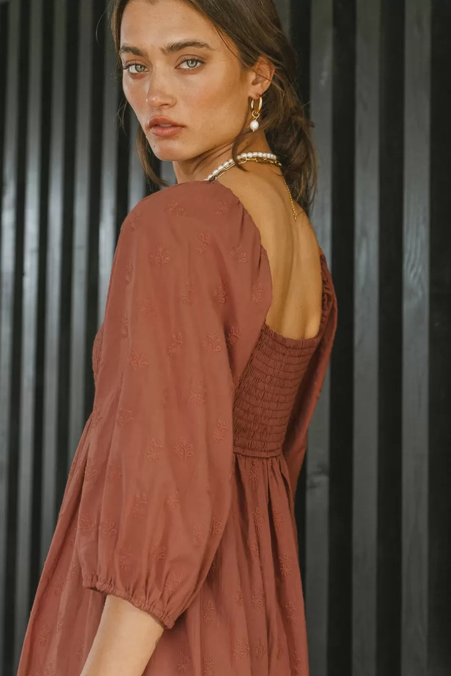 Shop Danica Embroidered Dress - FINAL SALE DRESSES