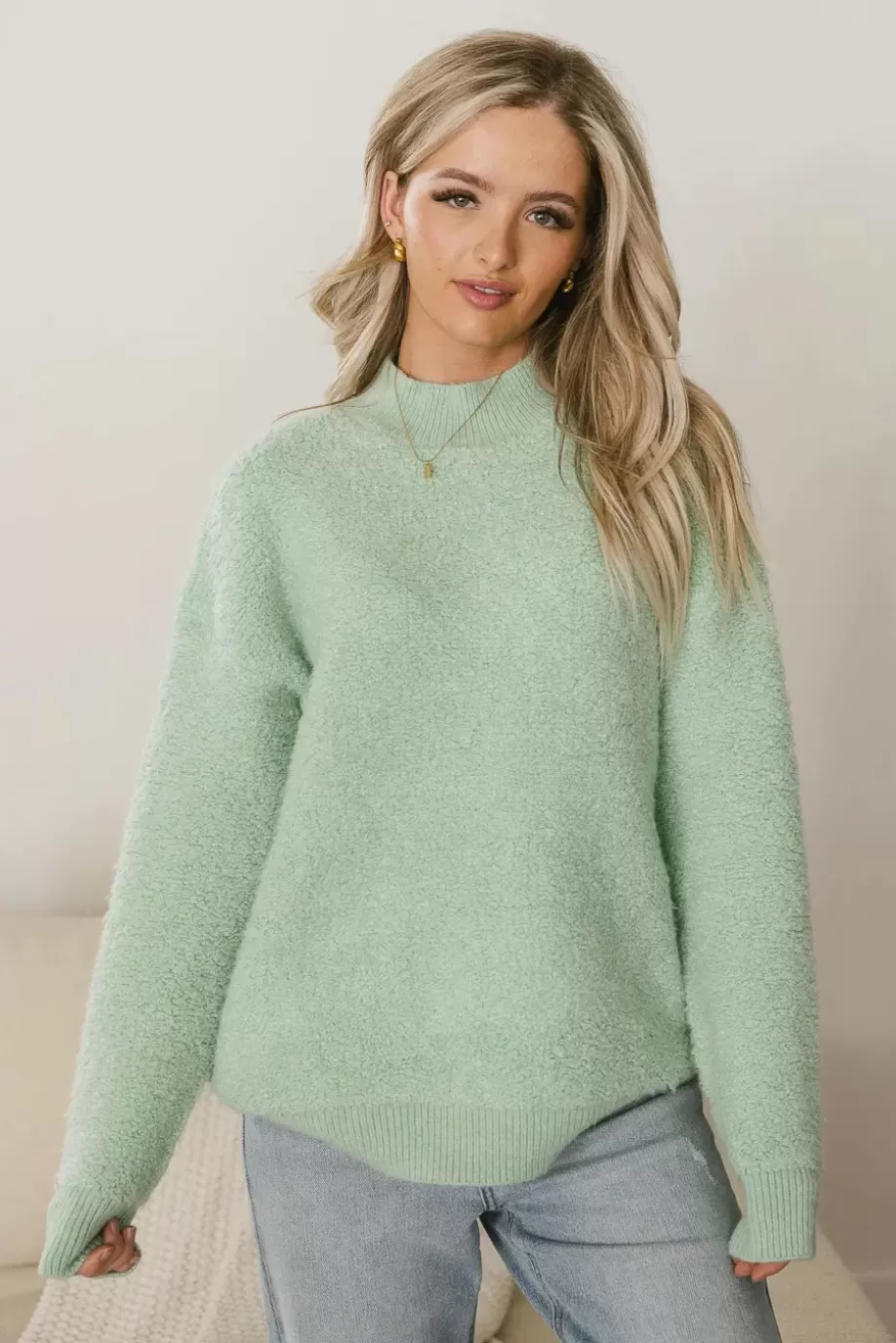 Hot Eilana Cozy Sweater in SWEATERS | SWEATERS