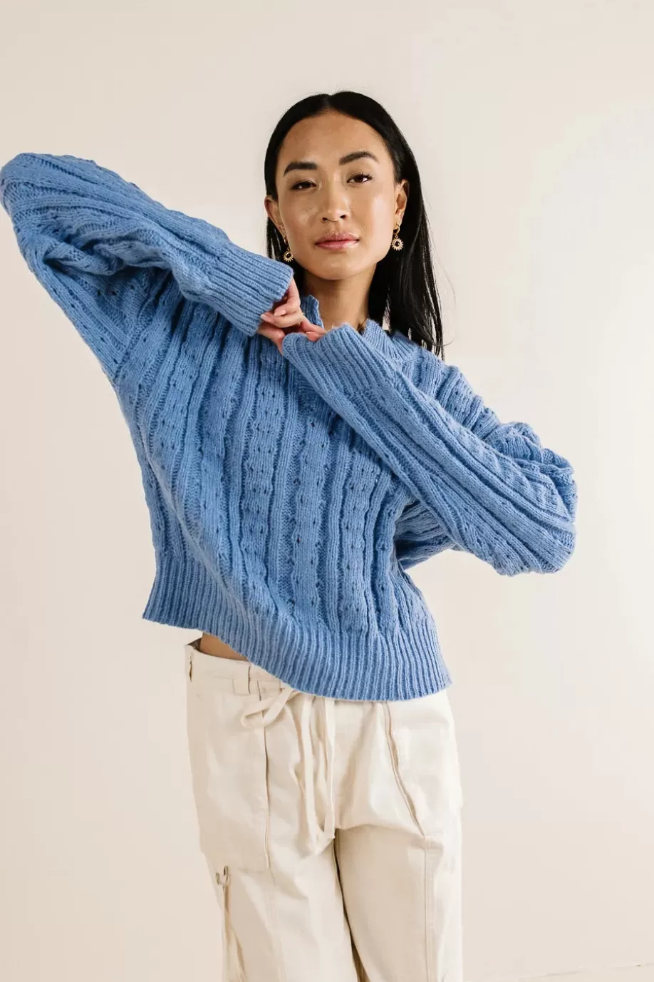 Cheap Emilia Knit Sweater in SWEATERS | SWEATERS
