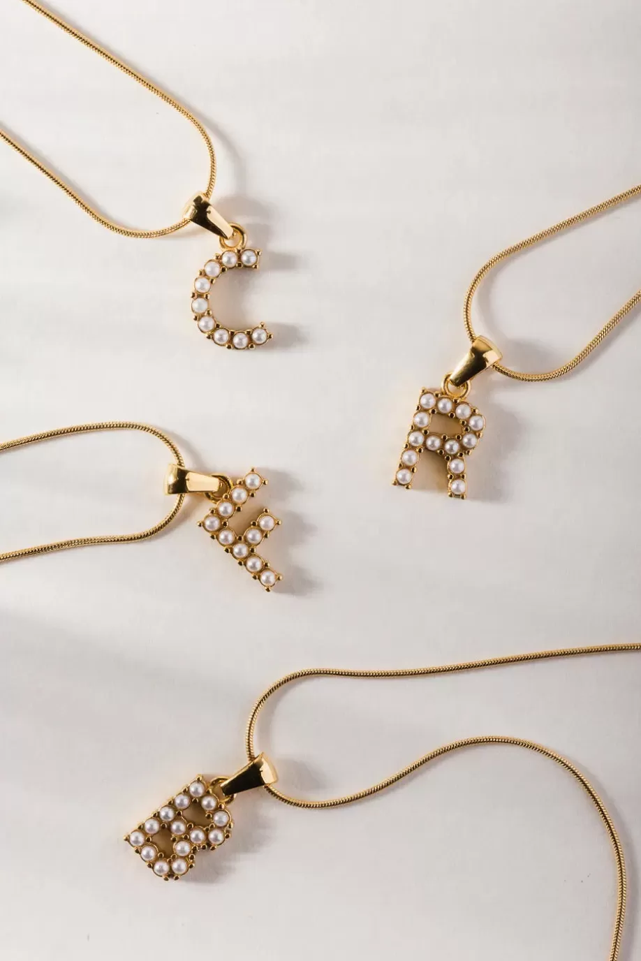 Clearance Emily Pearl Initial Necklace JEWELRY | JEWELRY