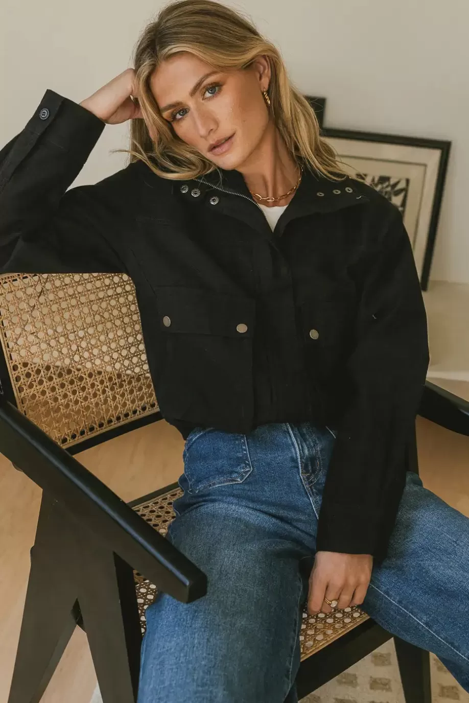 Fashion Esme Lightweight Jacket in - FINAL SALE TOPS