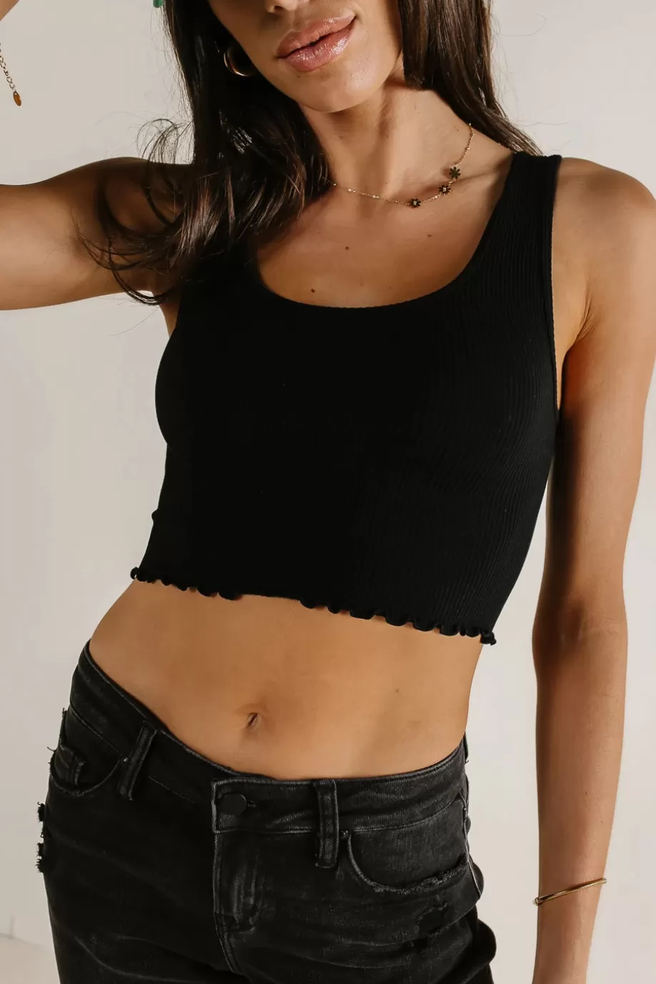 Shop Everleigh Cropped Tank in TEES & TANKS | TEES & TANKS