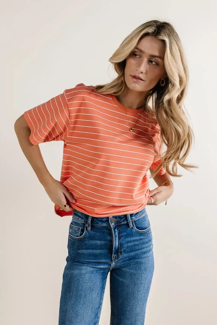 Fashion Evie Striped T-Shirt in TEES & TANKS | TEES & TANKS