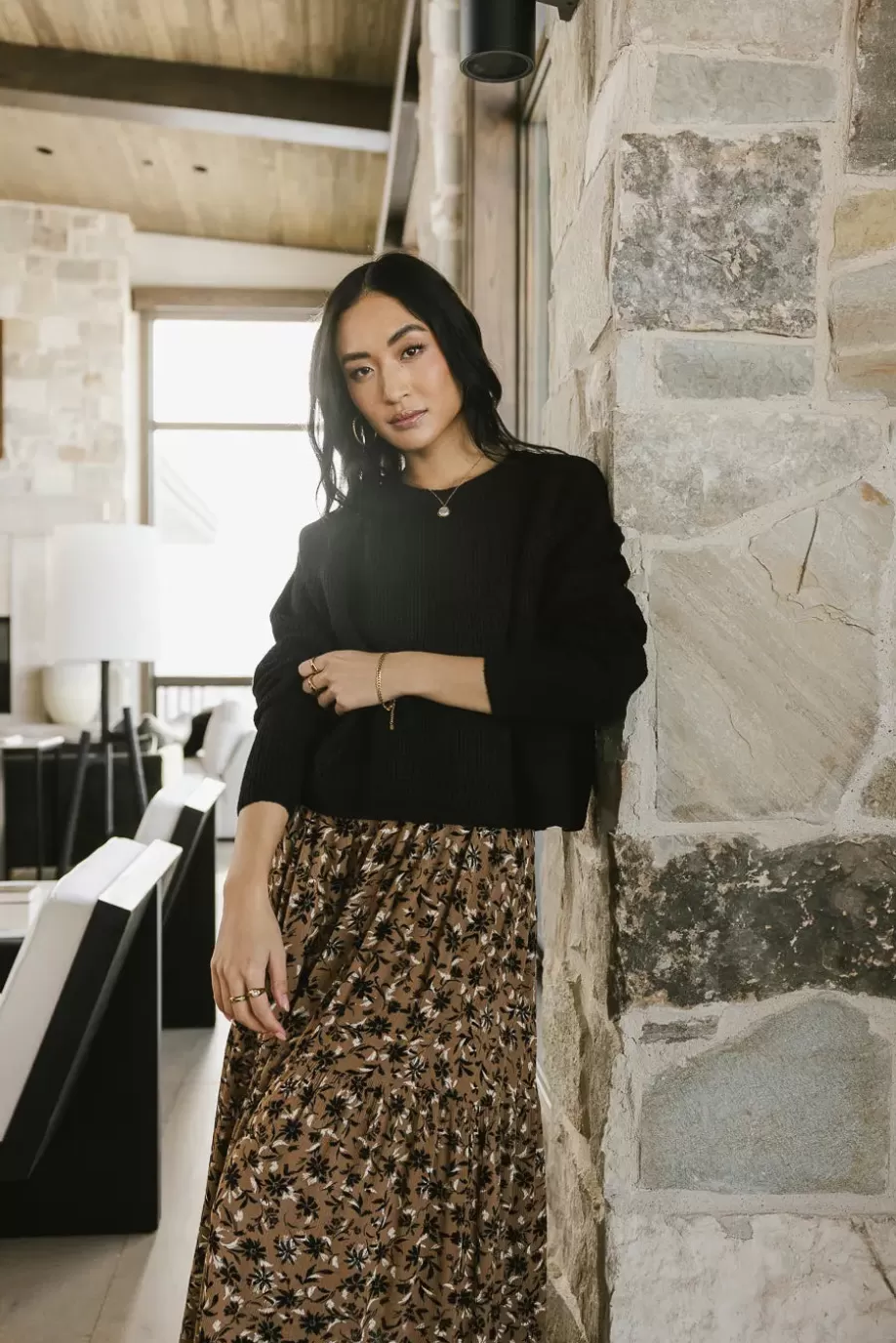 Flash Sale Gemma Waffle Knit Sweater in - FINAL SALE SWEATERS | SWEATERS