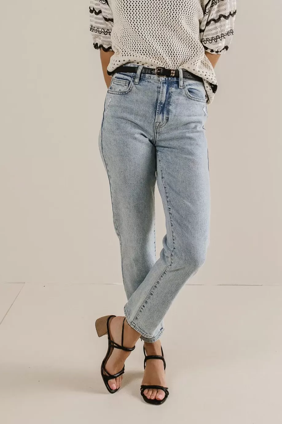 Flash Sale Georgia Straight Leg Jeans DENIM