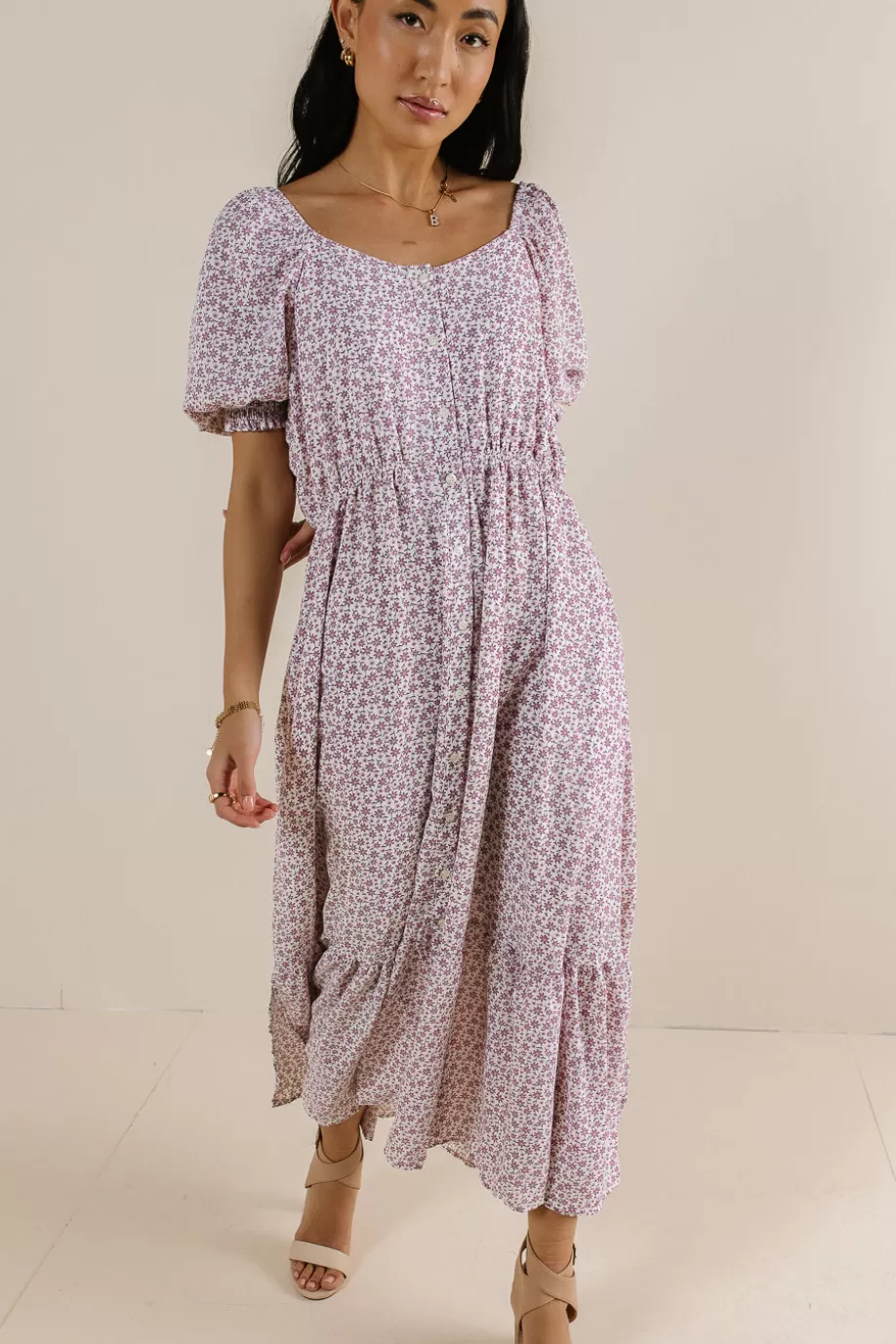 Hot Isla Floral Button Up Dress MIDI DRESSES | DRESSES