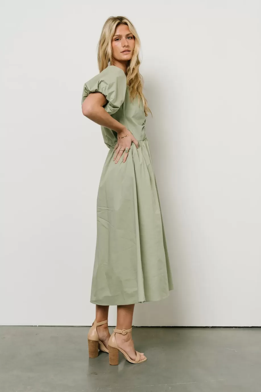 Cheap Kate V-Neck Midi Dress MIDI DRESSES | DRESSES