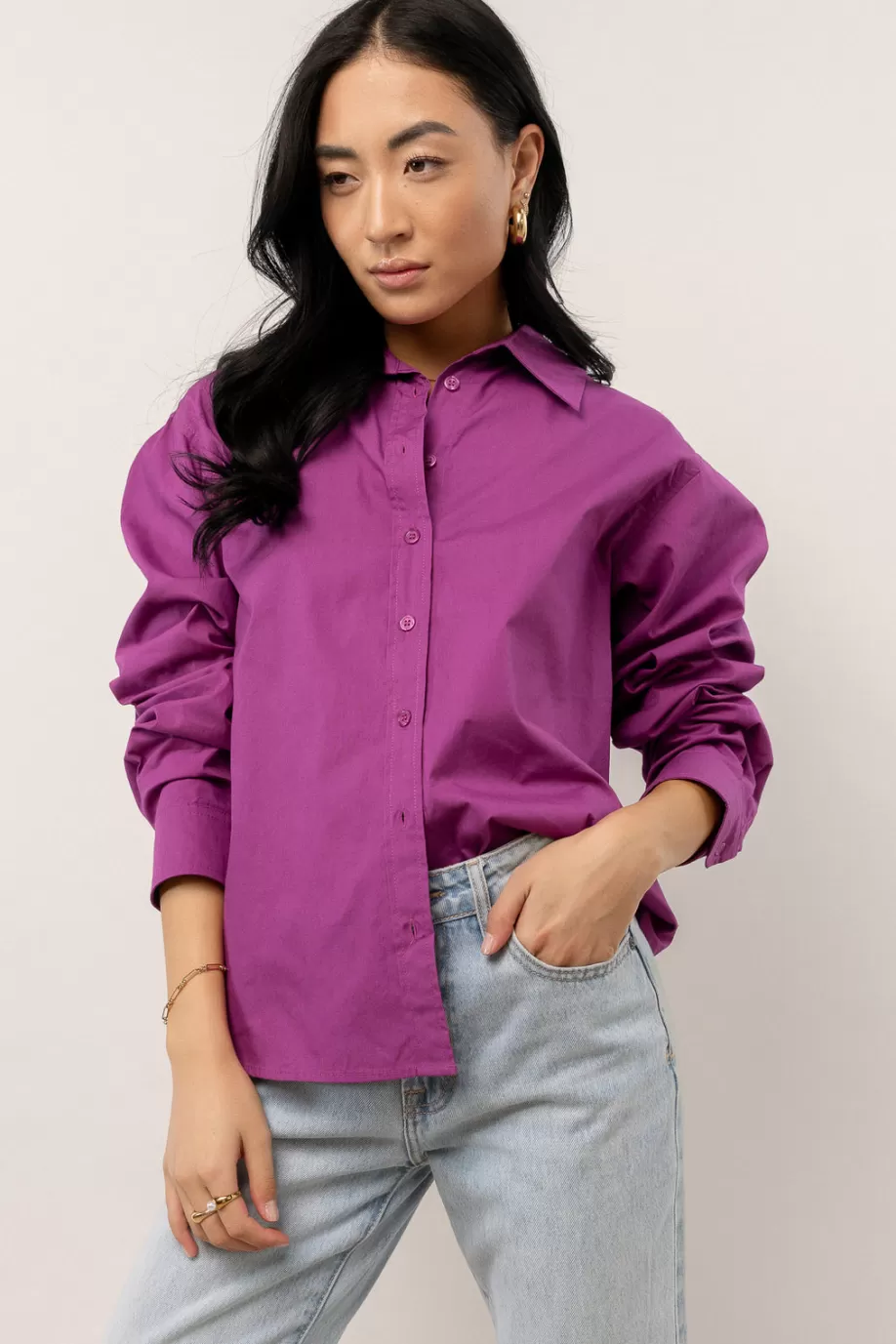Hot Kathryn Button Up Shirt in - FINAL SALE BUTTON DOWN | BLOUSES