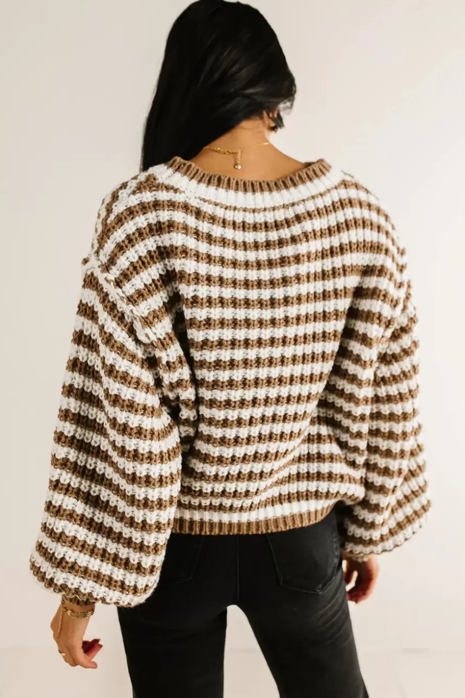 Cheap Kayla Striped Sweater SWEATERS | SWEATERS