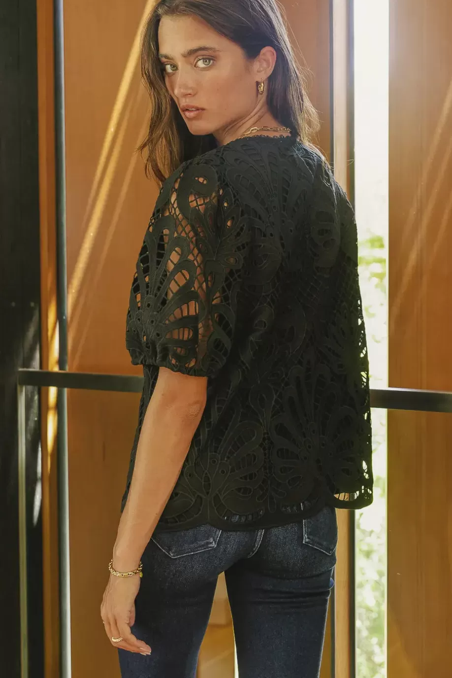 Discount Kyra Lace Top BLOUSES | BLOUSES