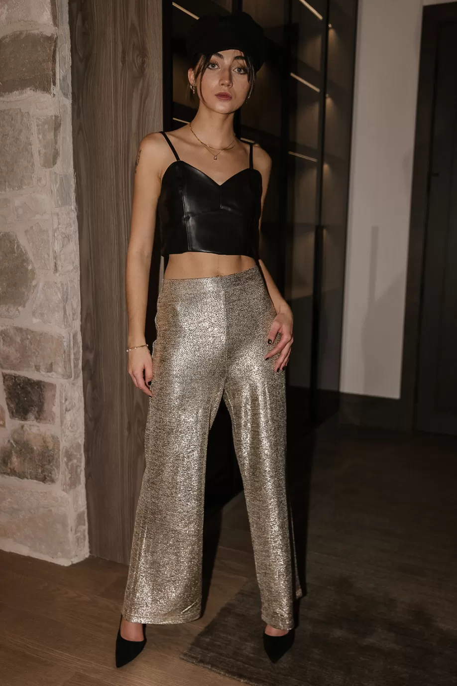 New Lana Glitter Pants - FINAL SALE PANTS