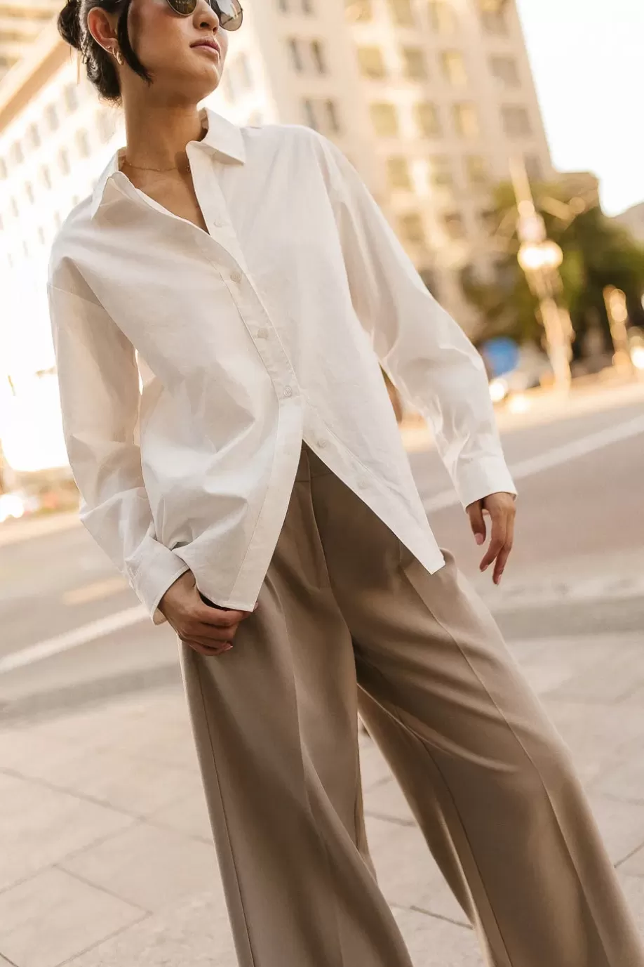 Best Sale Lesia Button Up - FINAL SALE BUTTON DOWN