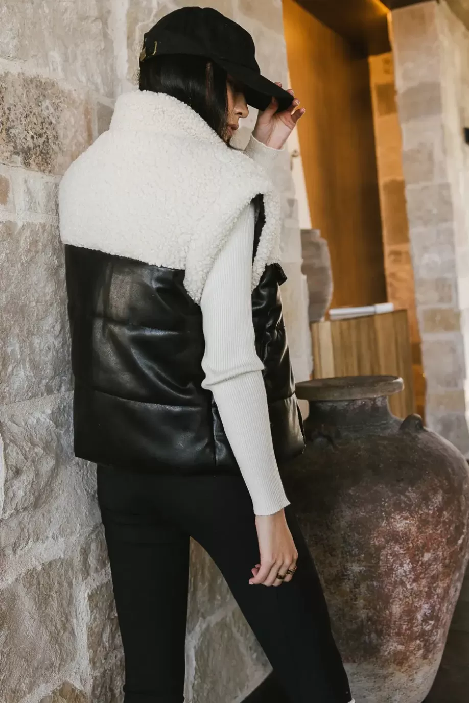 Online Lets Get Lost Vegan Vest in OUTERWEAR