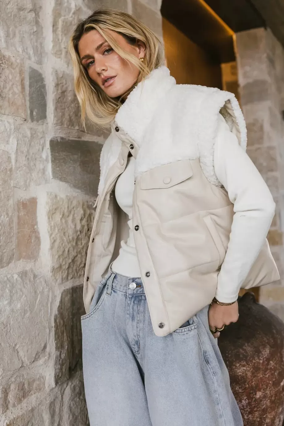 New Lets Get Lost Vegan Vest in OUTERWEAR