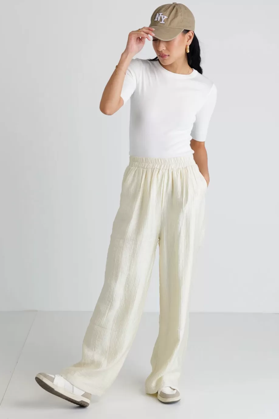 Best Sale Lorie Sweater Top in Off White SWEATERS | SWEATERS