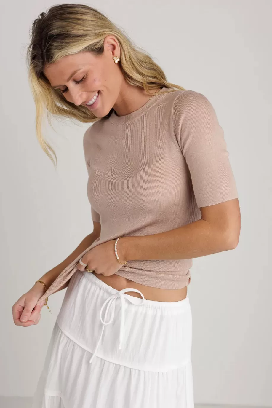 Cheap Lorie Sweater Top in SWEATERS | SWEATERS