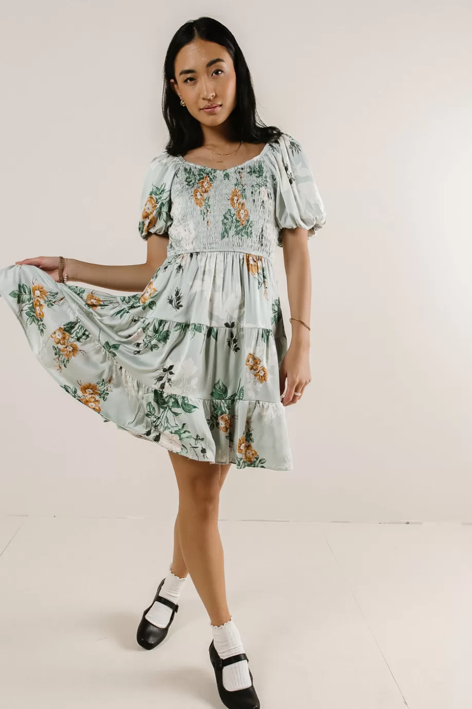 Clearance Mariko Smocked Floral Dress MINI DRESSES | DRESSES