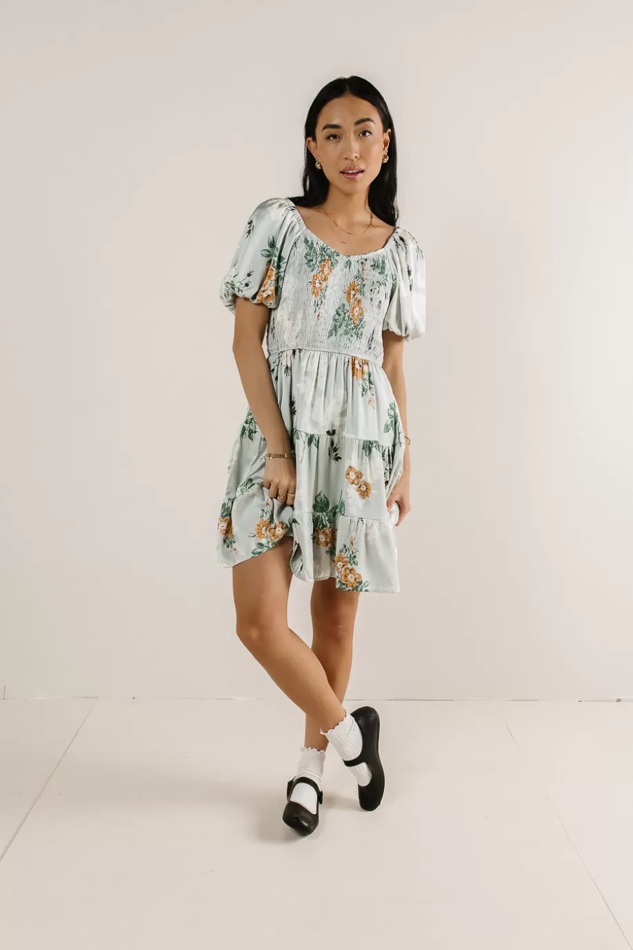 Clearance Mariko Smocked Floral Dress MINI DRESSES | DRESSES