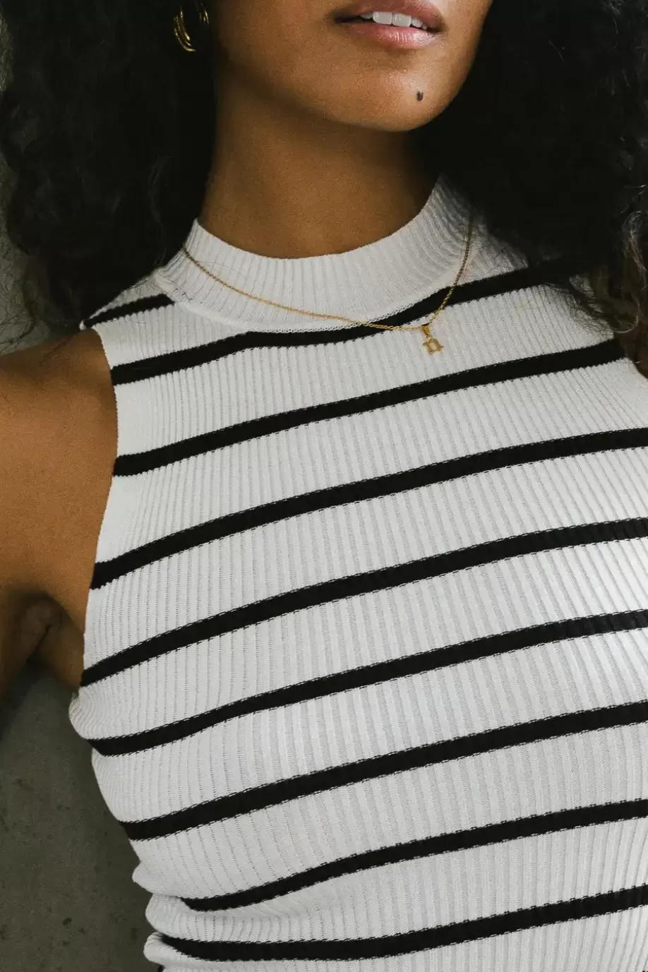 Outlet Monique Striped Tank in TEES & TANKS | TEES & TANKS