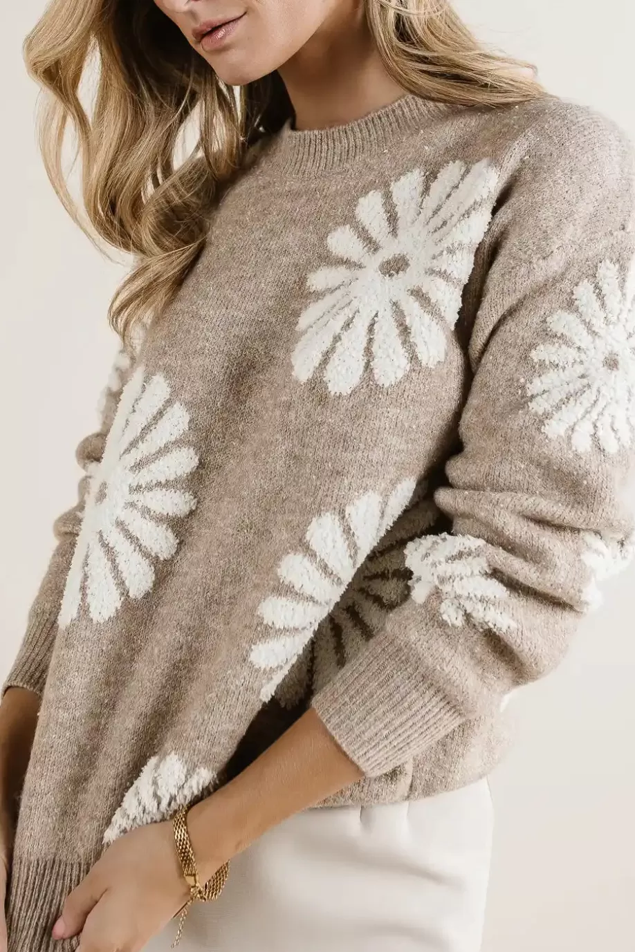 Online Noelle Floral Sweater SWEATERS | SWEATERS