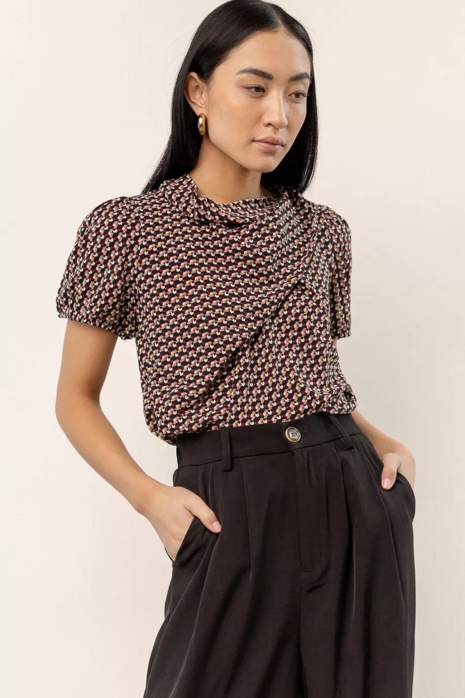 Flash Sale Nora Printed Blouse - FINAL SALE BLOUSES | BLOUSES