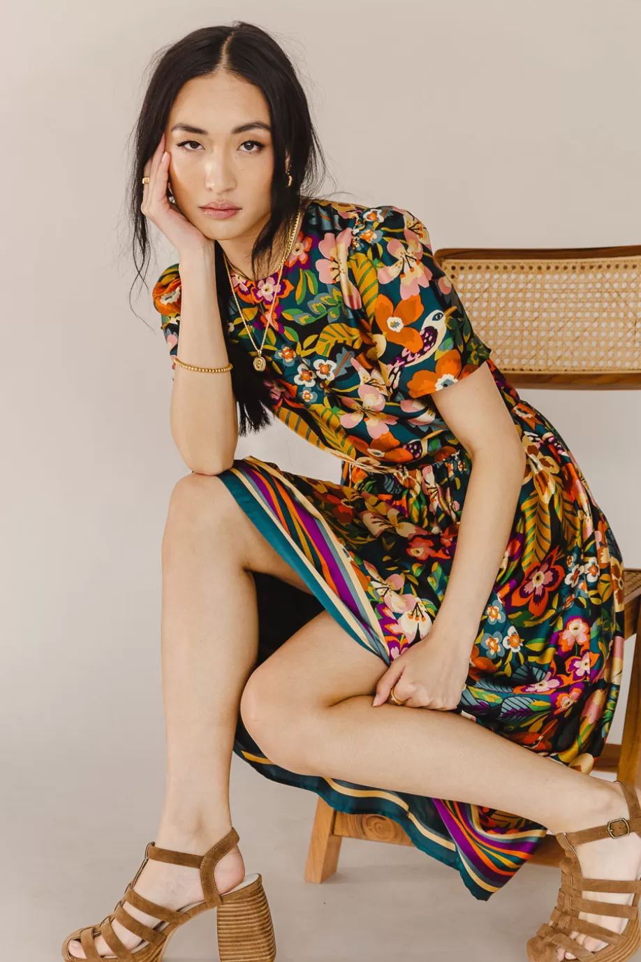 Shop Oriole Printed Dress DRESSES