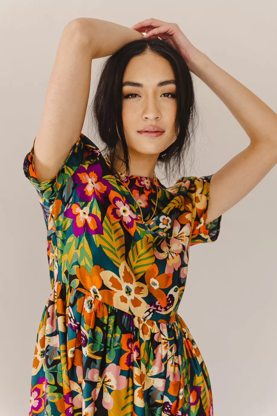 Shop Oriole Printed Dress DRESSES