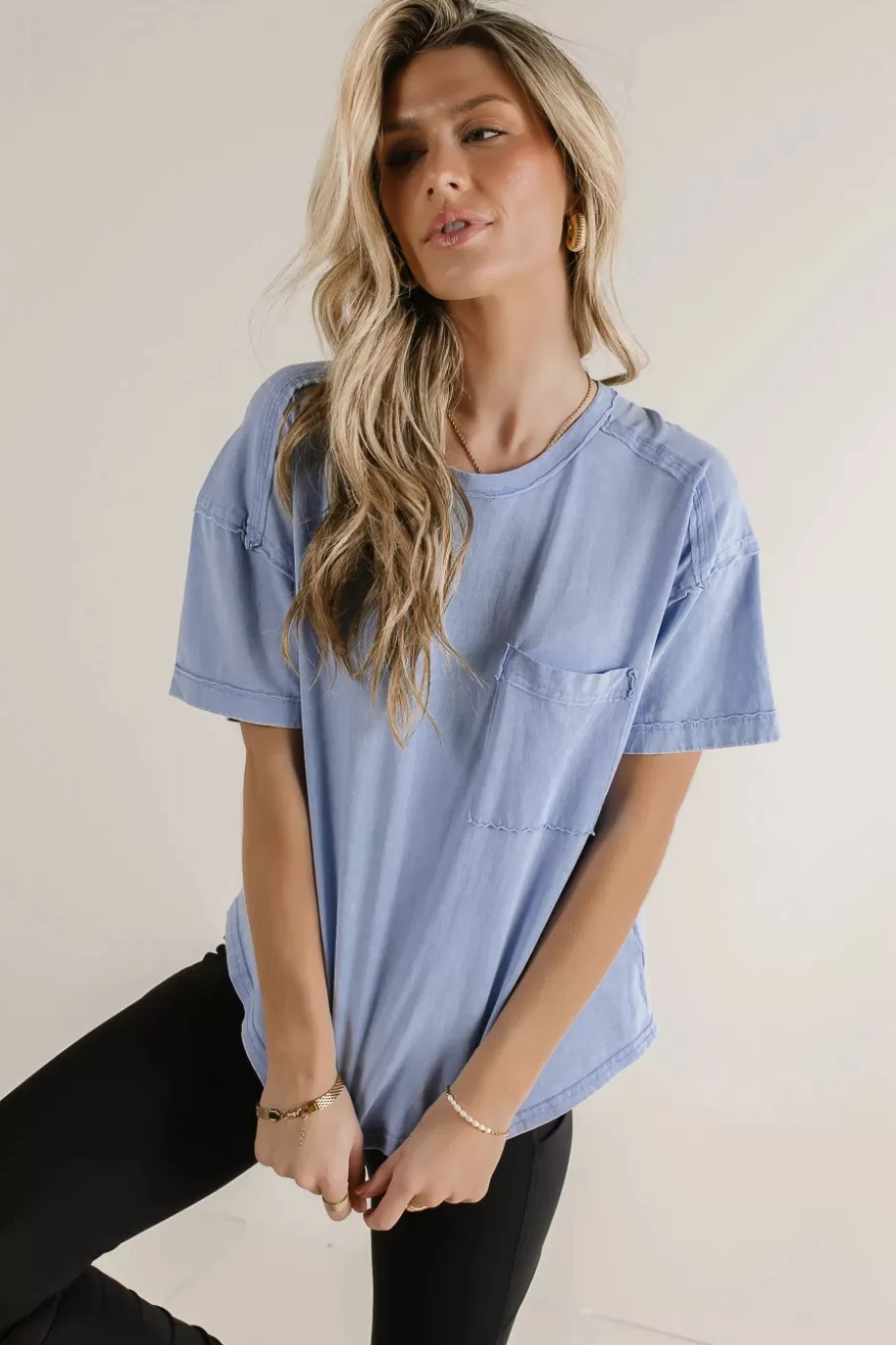 Hot Raina Washed T-Shirt in TEES & TANKS | TEES & TANKS