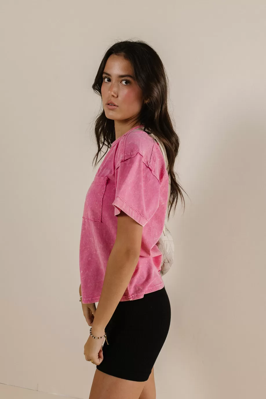 Flash Sale Raina Washed T-Shirt in TEES & TANKS | TEES & TANKS