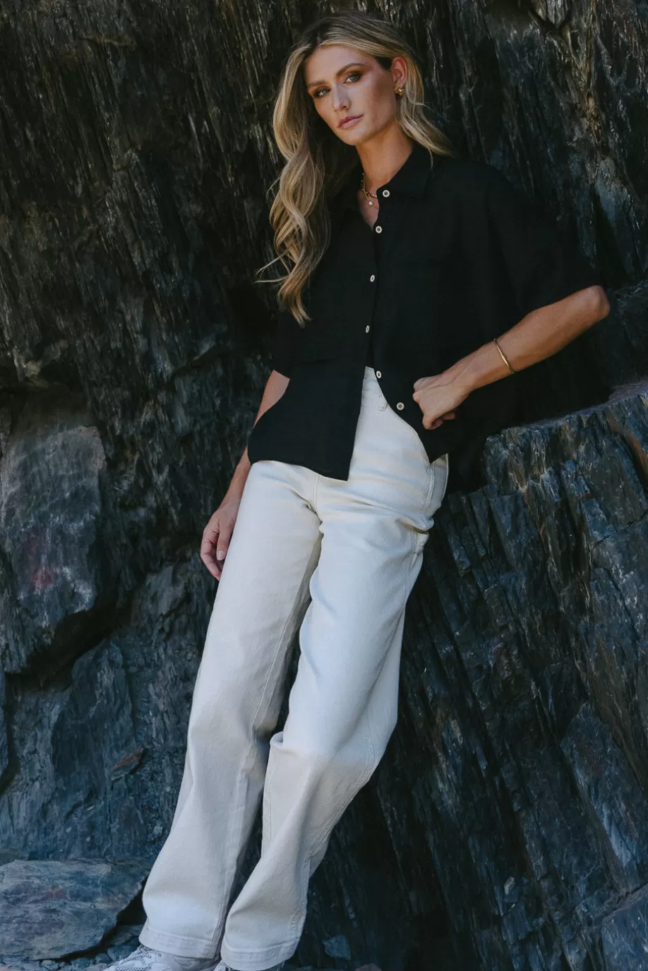 Cheap Rhonda Button Up in BUTTON DOWN | TOPS