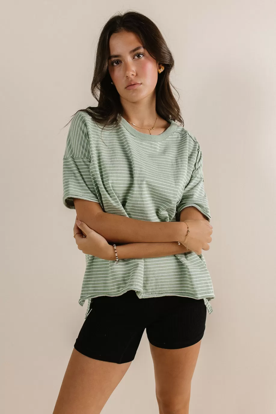 Clearance Riley Striped T-Shirt in TEES & TANKS | TEES & TANKS