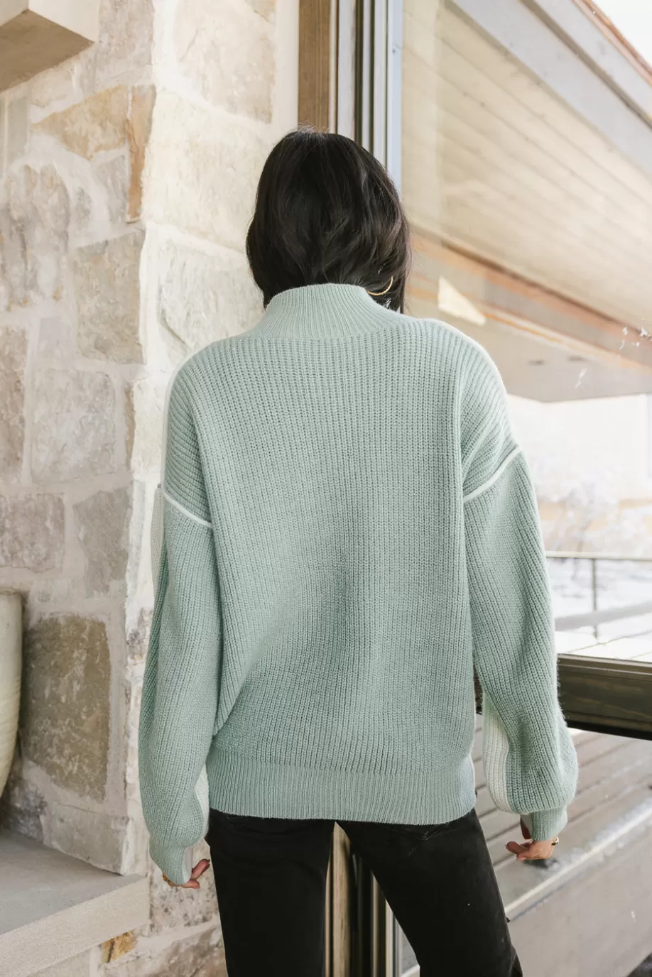 Discount Rio Colorblock Sweater in - FINAL SALE SWEATERS | SWEATERS