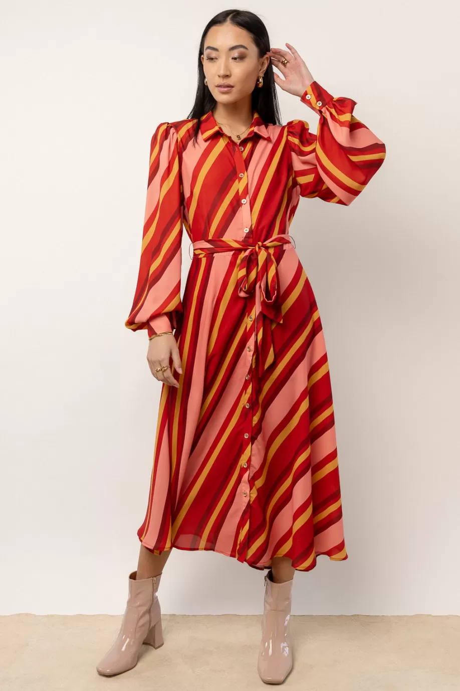 Cheap Robin Button Up Midi Dress - FINAL SALE MIDI DRESSES | DRESSES