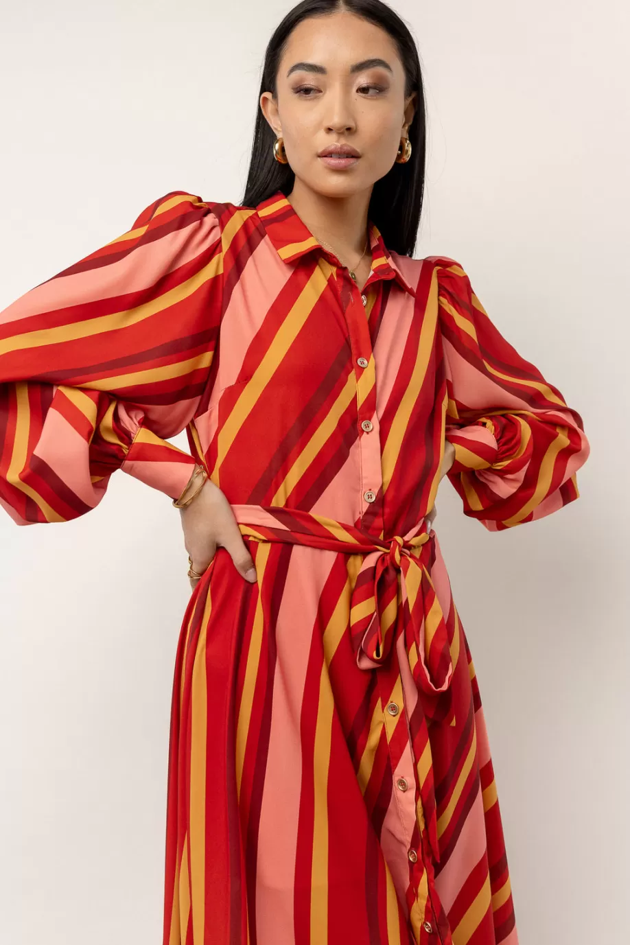 Cheap Robin Button Up Midi Dress - FINAL SALE MIDI DRESSES | DRESSES