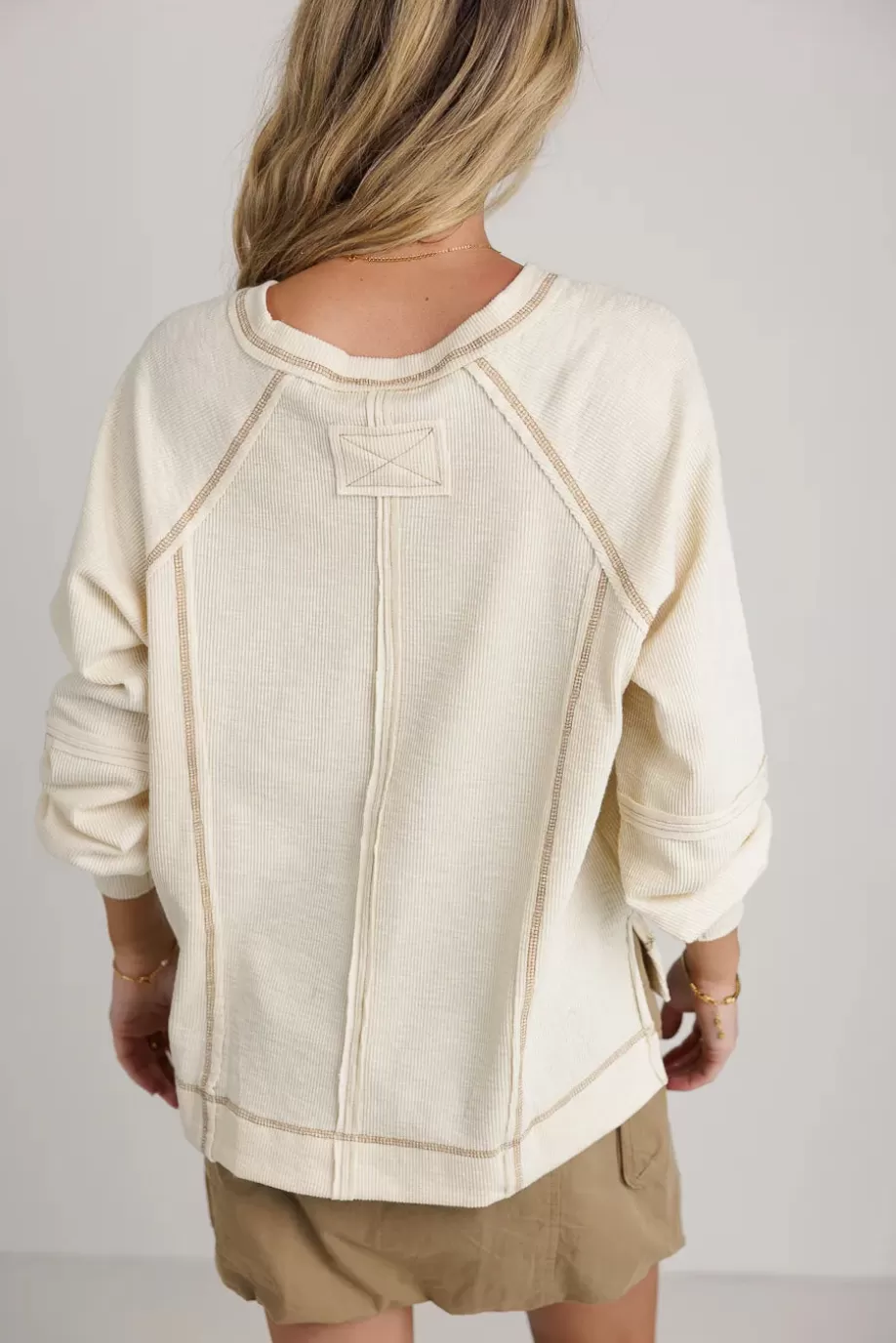 New Rosaleena V-Neck Knit Top TEES & TANKS | TEES & TANKS