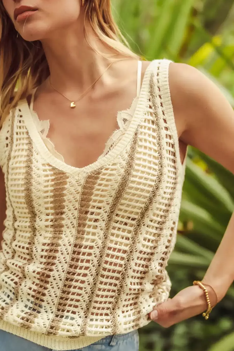 Cheap Seeley Crochet Tank in TEES & TANKS | TEES & TANKS