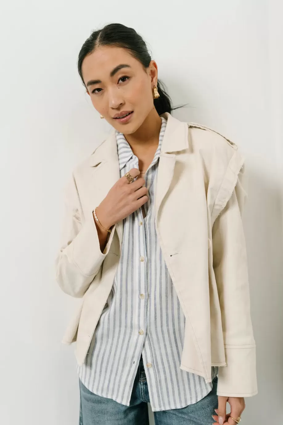Fashion Shelby Twofer Jacket OUTERWEAR | JACKETS & BLAZERS
