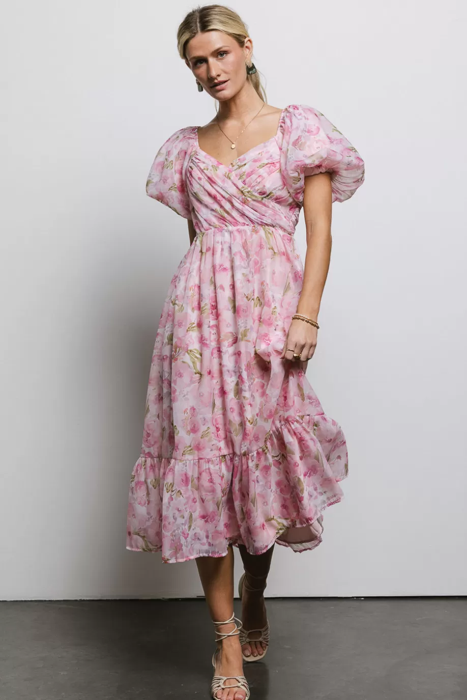 Cheap Siara Floral Dress MIDI DRESSES | DRESSES