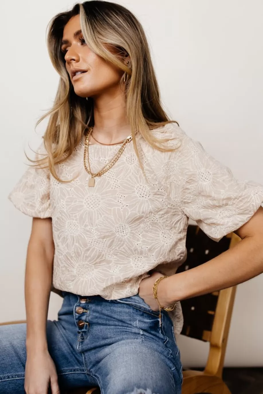 Flash Sale Solange Blouse in - FINAL SALE BLOUSES | BLOUSES