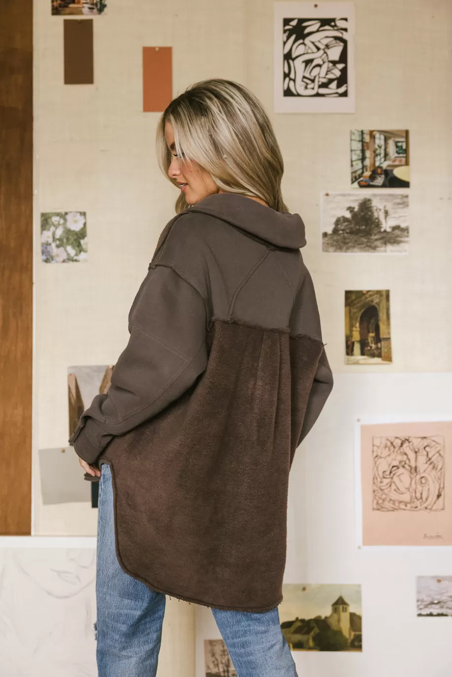 Shop Sophie Cozy Jacket in OUTERWEAR