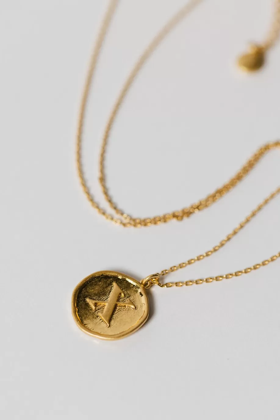 Outlet Stamped Initial Necklace - FINAL SALE JEWELRY | JEWELRY
